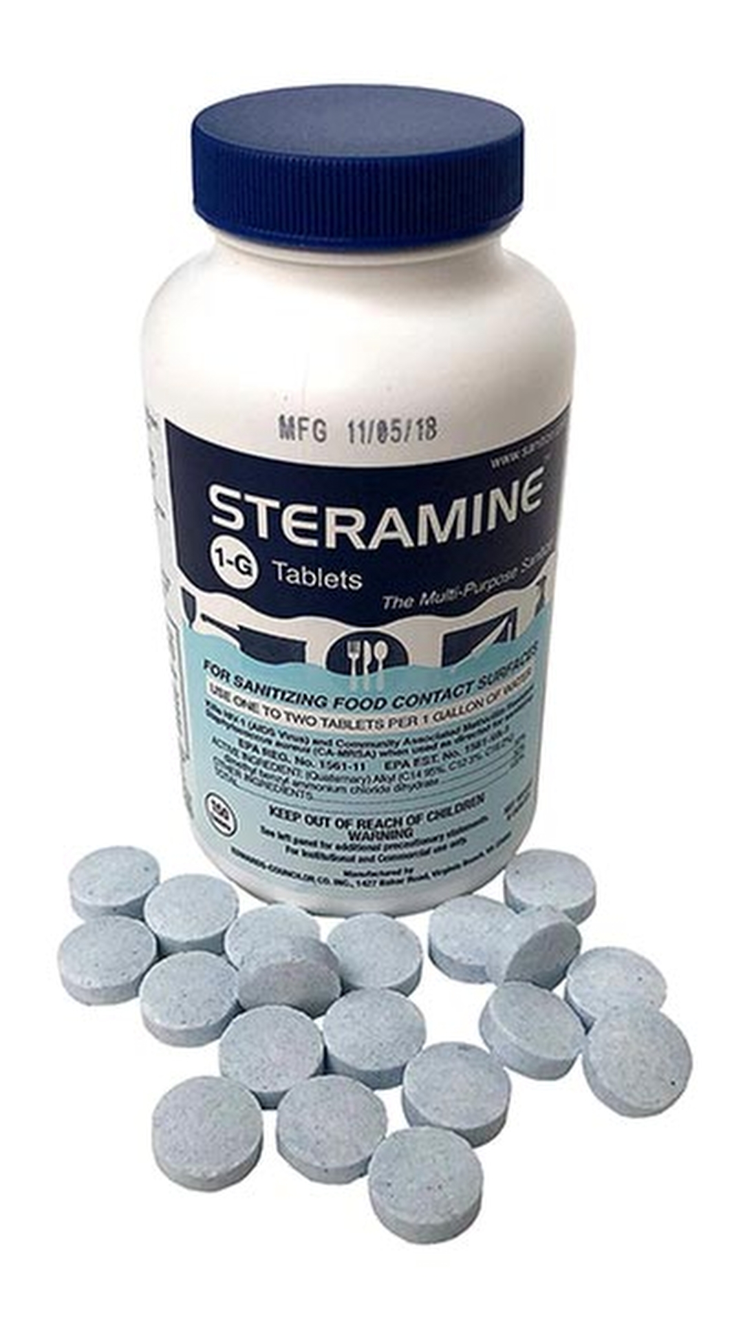 Desinfection with STERAMINE