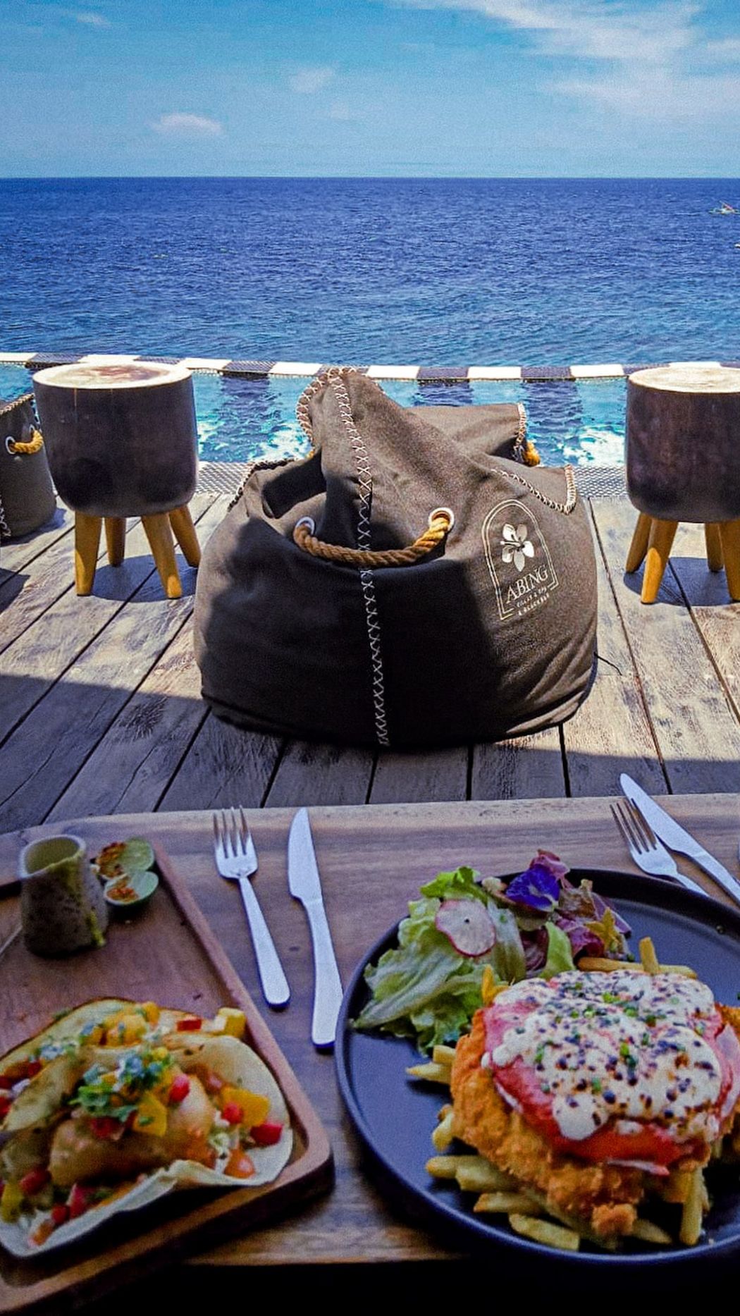 Legong Restaurant in Abing Villas, 8th hotel of the Dive Resort WSD in Bali