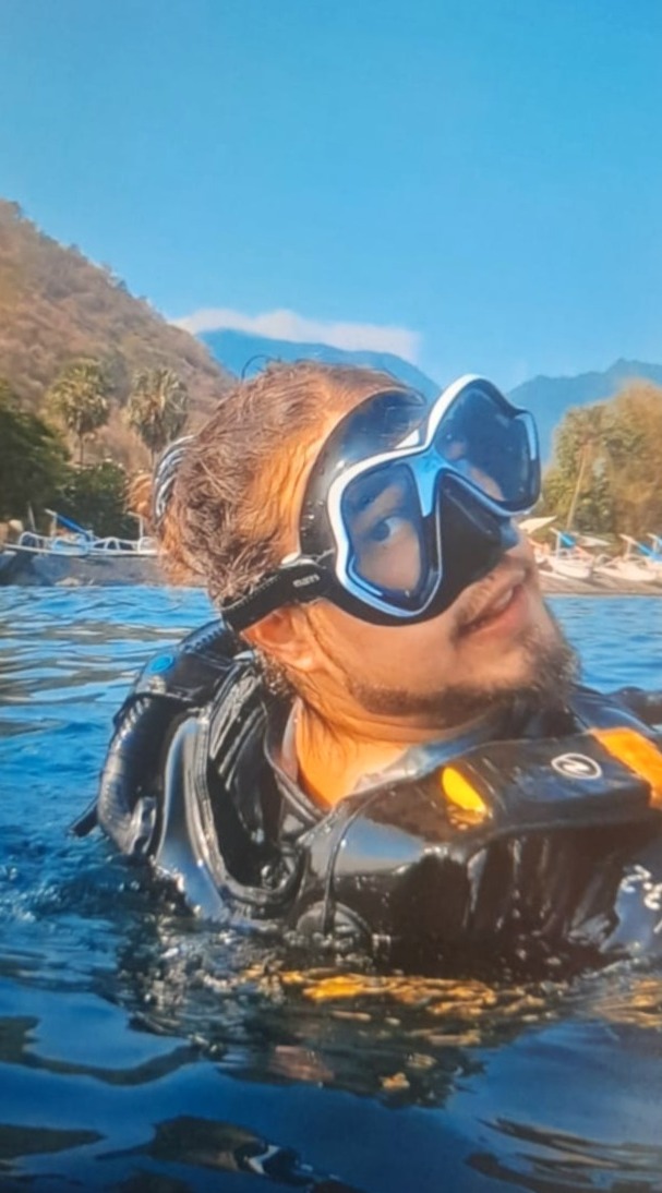 New PADI Divemaster Trainee Andreas from Austria