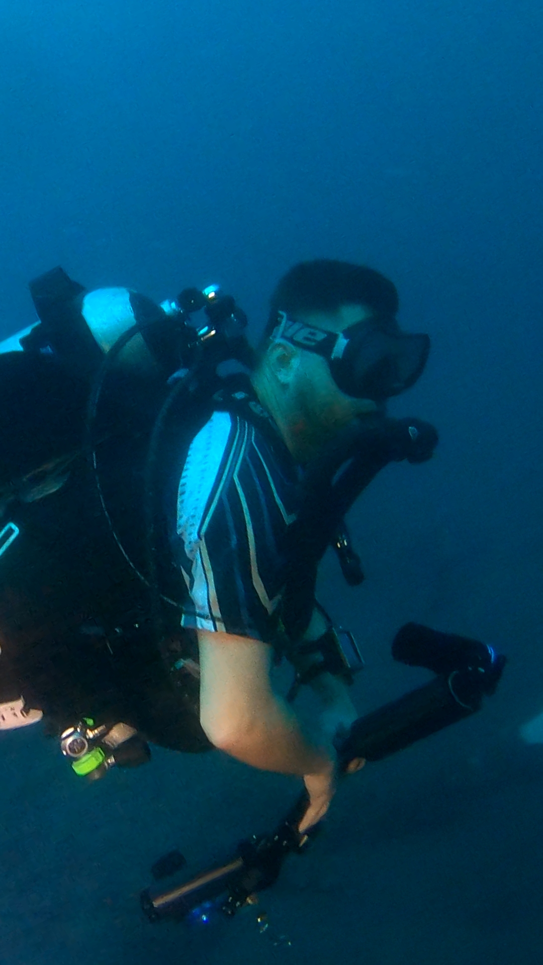 CCR Trimix guides dives available at WSD with Mola-mola & threher sharks in Amed BALI